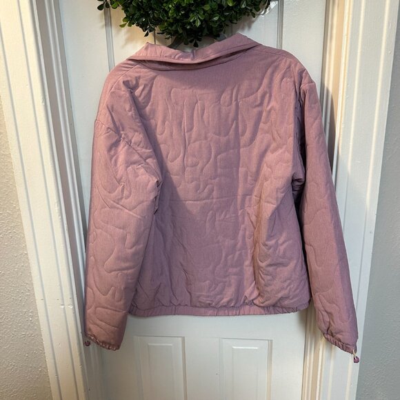 Avalanche NWOT Light Purple Pullover Women's Quilted Jacket-Size Large - Picture 5 of 5